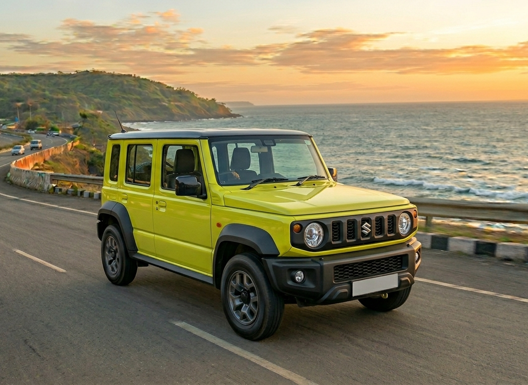Maruti Jimny 4x4 self drive Goa